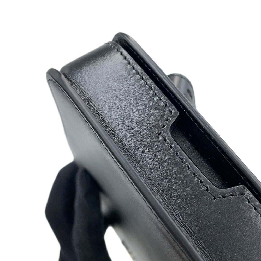 CHRISTIAN DIOR Black Leather Shoulder Bag - Picture 8 of 16